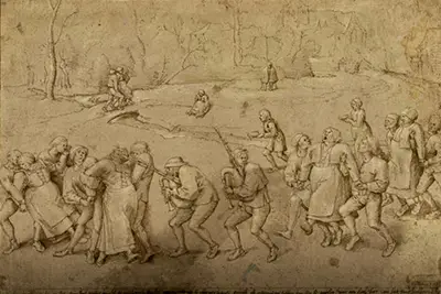 Epileptics at Meulebeke Pieter Bruegel